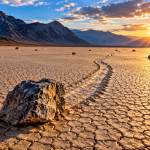 Rocks In Death Valley Can Move Across The Ground By Themselves